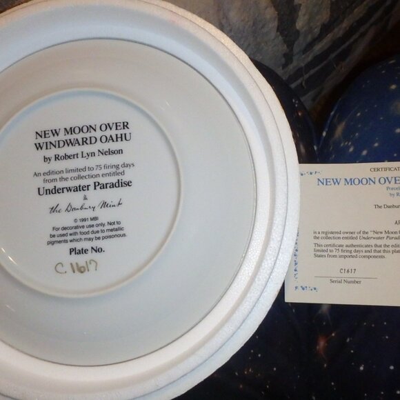 New Moon Over Woodwind Oahu by Robert Lyn Nelson 1991 - Picture 3 of 4